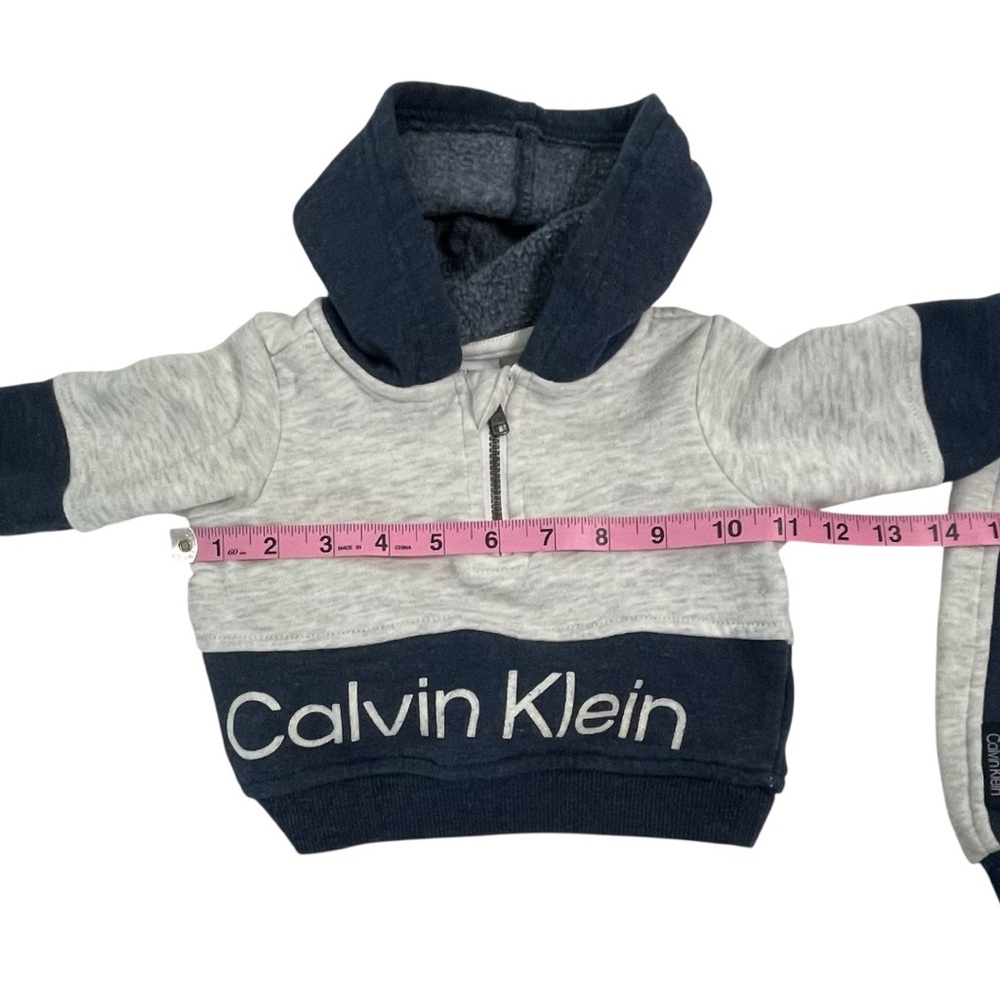Calvin Klein Navy and Gray Baby Set - Picture 10 of 12